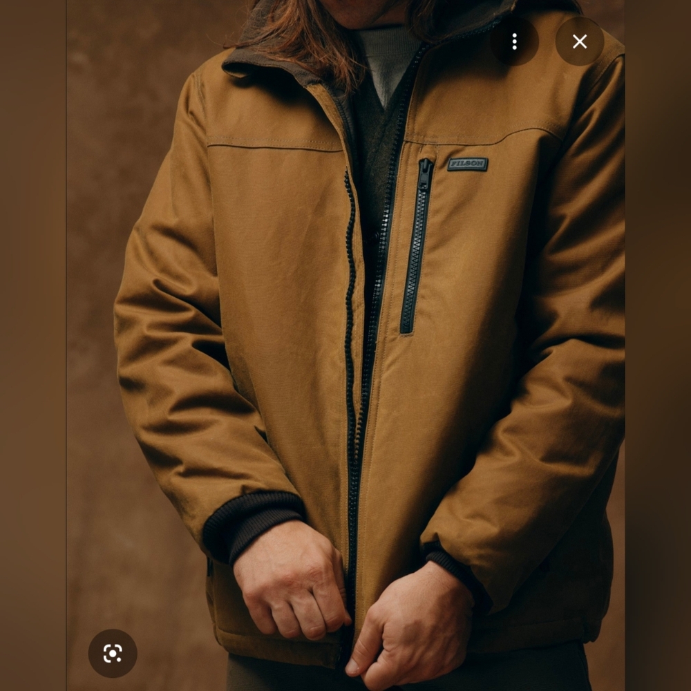 NWT Filson Tin Cloth Primaloft Jacket